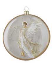 Load image into Gallery viewer, RAZ Angel and Holy Family Hanging Ornament - 2 Assorted
