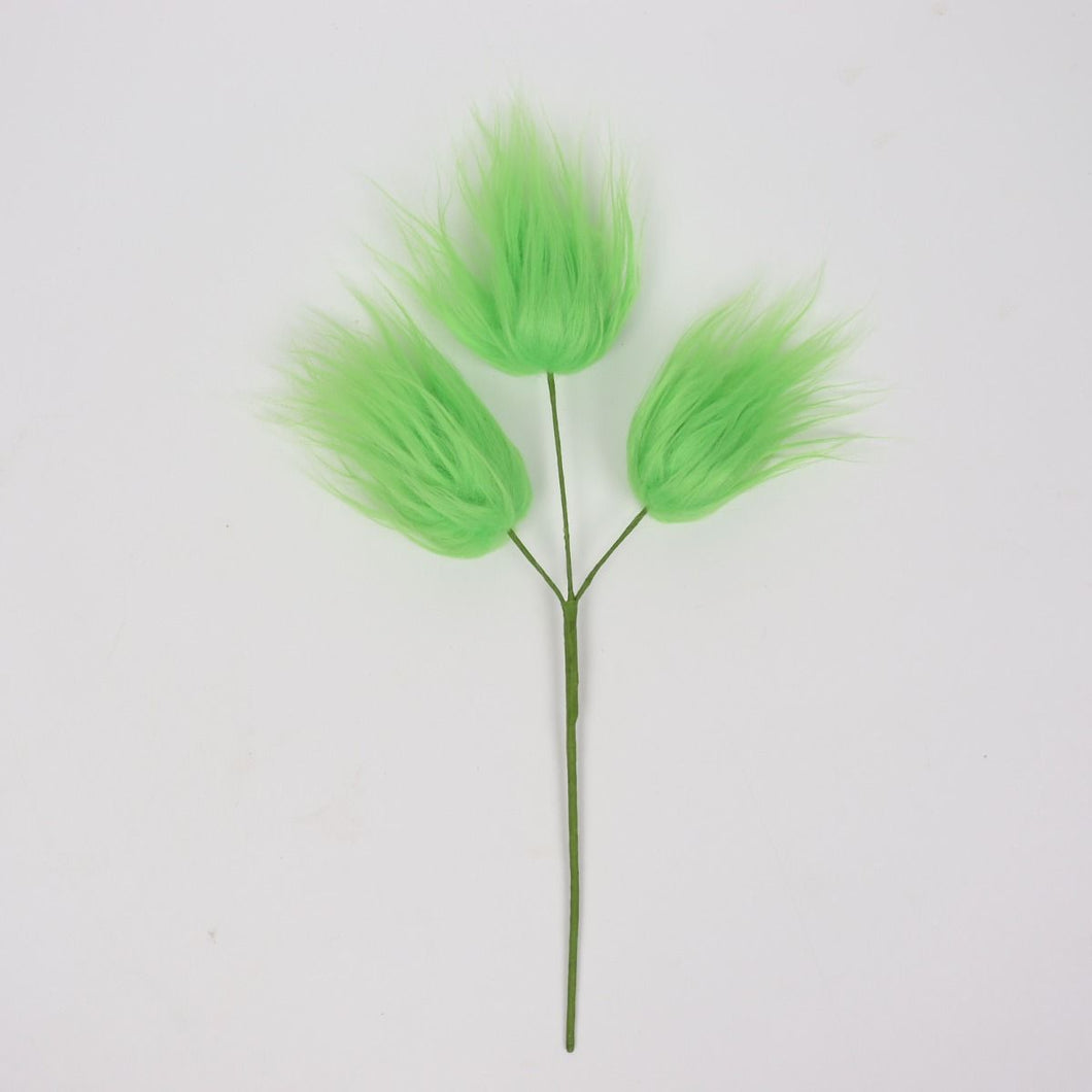 Green Furry Grinch Pick