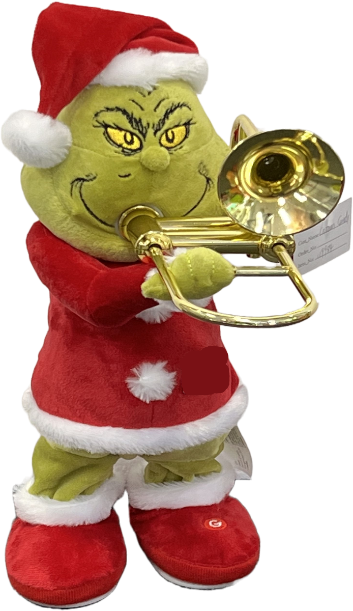 Animated Grinch with Trombone