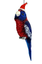 Load image into Gallery viewer, Hanging Crimson Rosella Ornament
