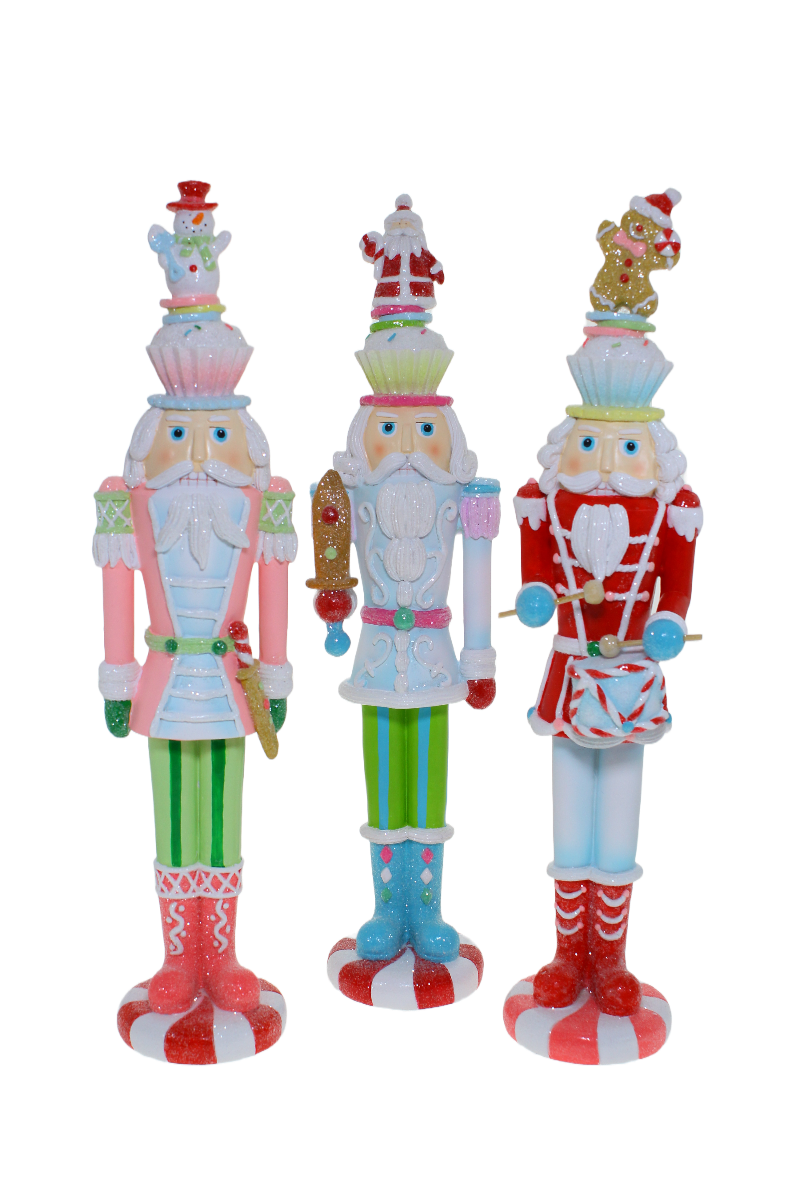 Candy Nutcrackers 3 Assorted