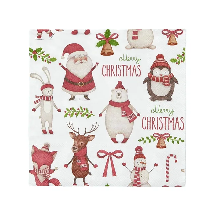 Christmas Friends Christmas Napkin