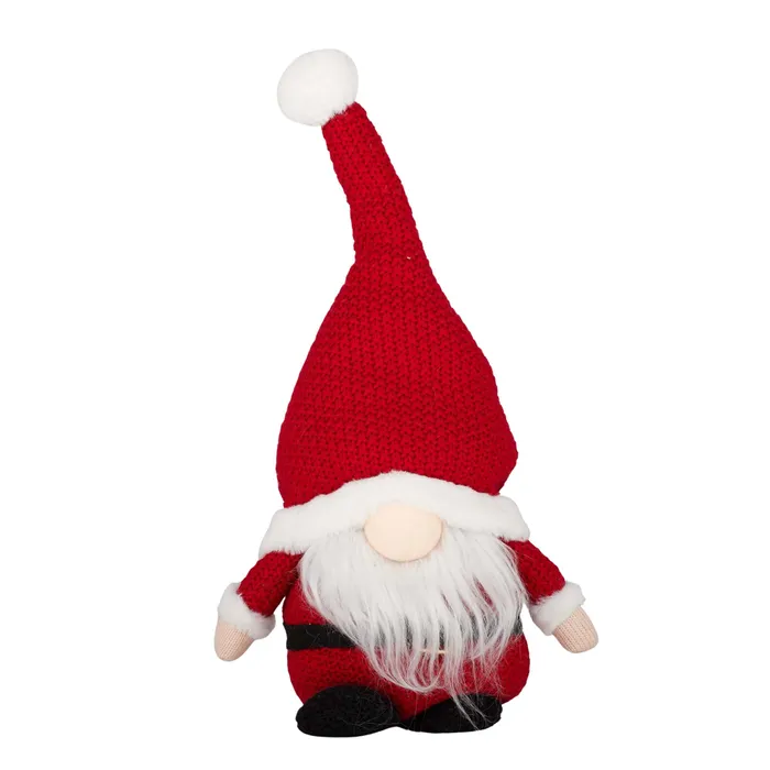 Red and White Santa Gnome