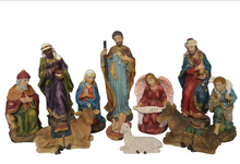 Load image into Gallery viewer, Large 10 Piece Nativity Set
