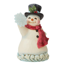 Load image into Gallery viewer, Jim Shore Heartwood Creek -  Snowman with Snowflake
