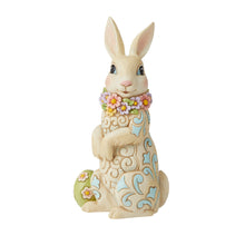 Load image into Gallery viewer, Jim Shore- Easter Bunny With Floral Wreath
