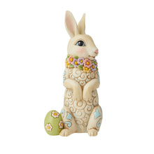 Load image into Gallery viewer, Jim Shore- Easter Bunny With Floral Wreath
