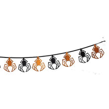 Load image into Gallery viewer, Glitter Spider Bunting

