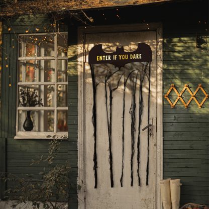 Halloween Bat Curtain