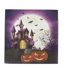 Load image into Gallery viewer, Haunted Castle Napkin

