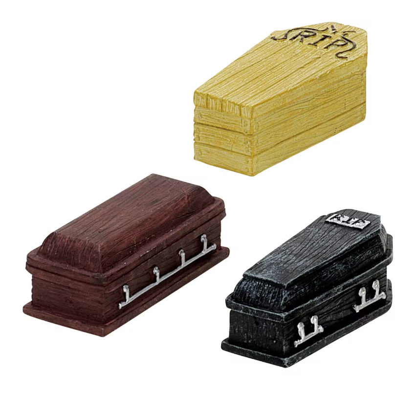 Coffins, Set Of 3