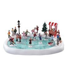 Load image into Gallery viewer, LEMAX 2024 PRE-ORDER Village Skating Pond With Sound, Set Of 18
