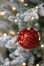 Load image into Gallery viewer, Red Confetti Bauble
