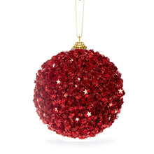 Load image into Gallery viewer, Red Stars Bauble

