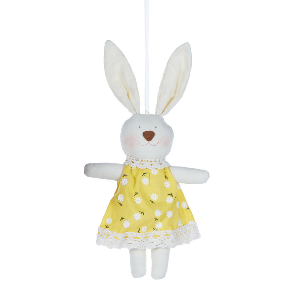 Hanging Yellow Bessie Bunny