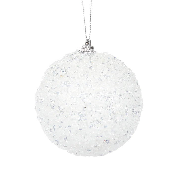 White Crystals Bauble