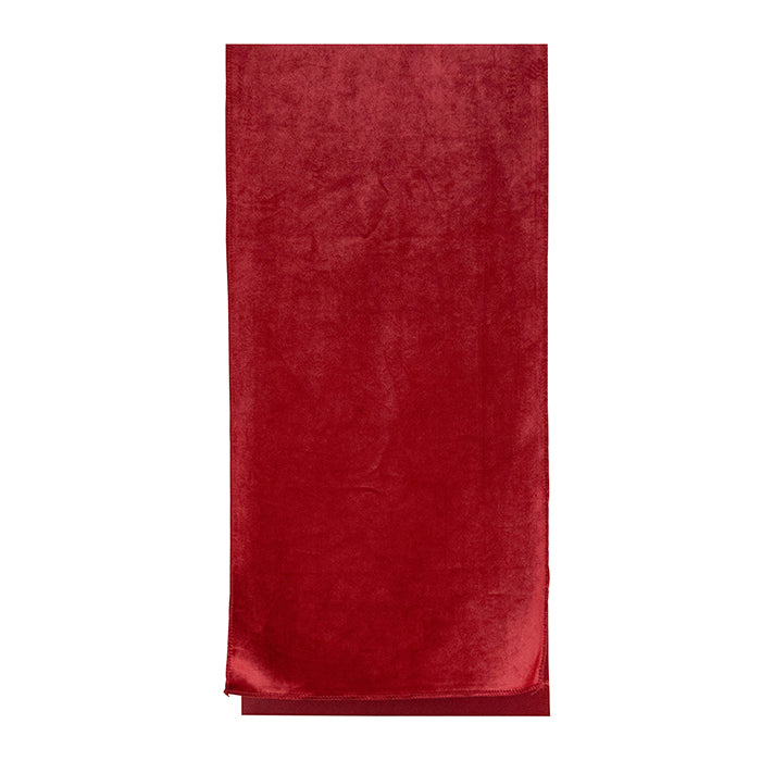 Luxe Velvet Table Runner Red