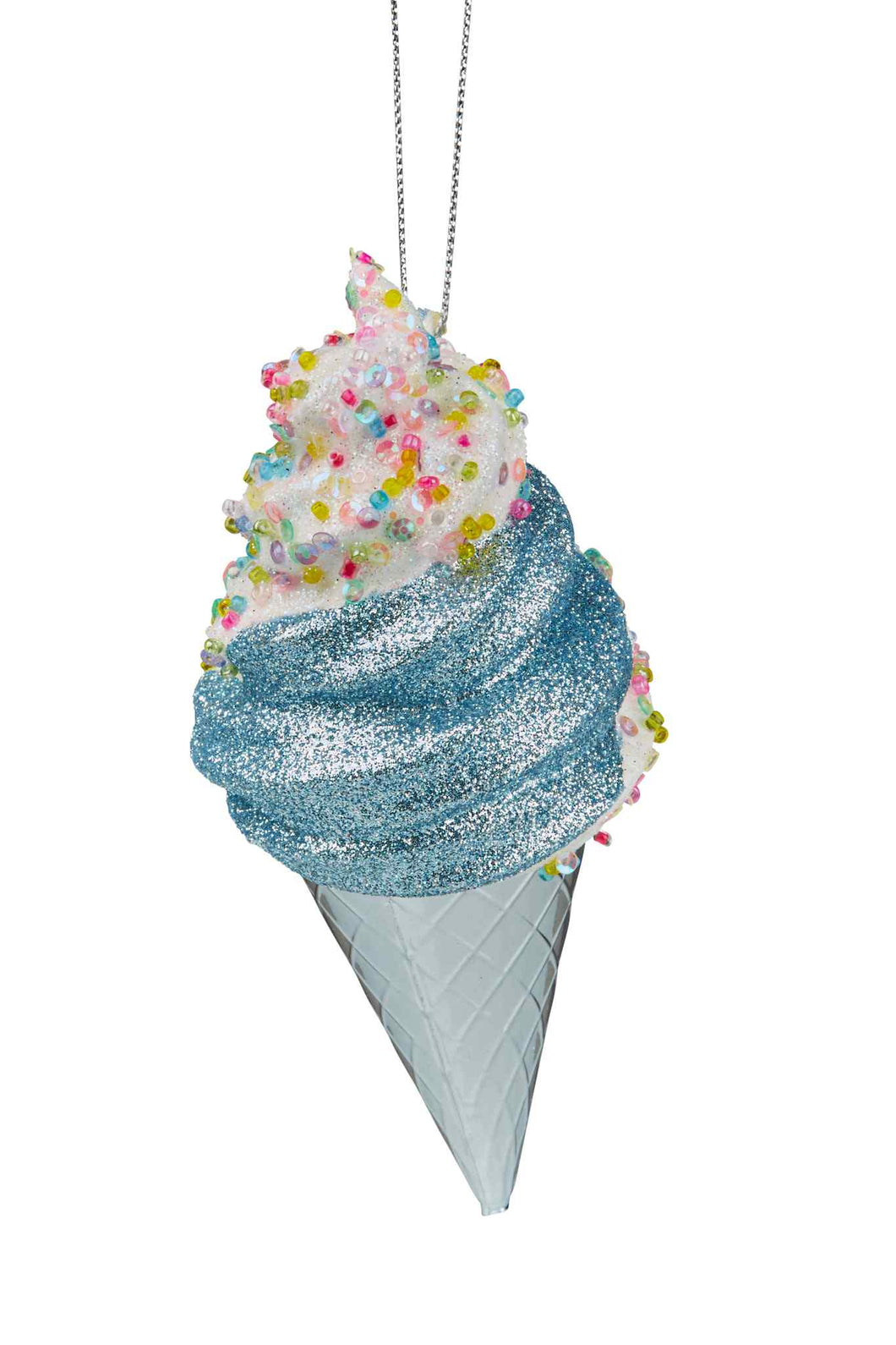 Ice Cream Cone Hanging Christmas Decoration