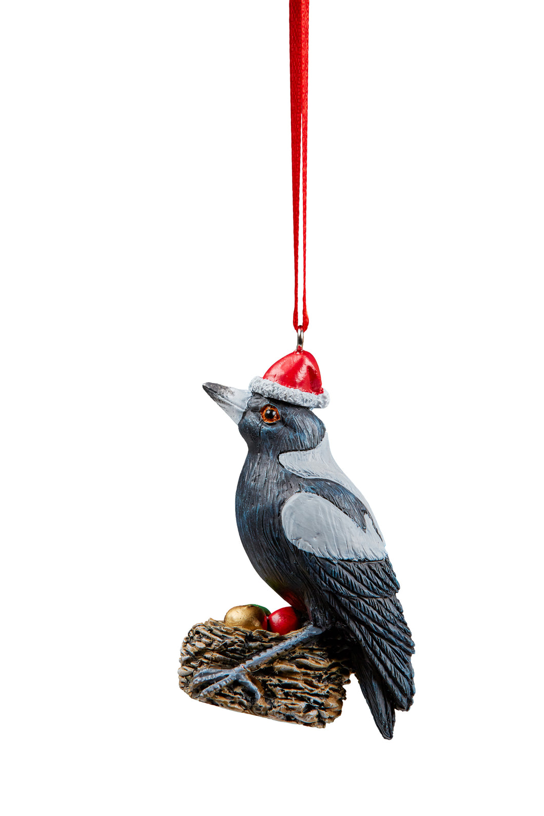 Christmas Magpie Hanging Decoration