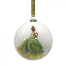 Load image into Gallery viewer, Disney Princess - Glittered Baubles. Set of 7, With Gift Box
