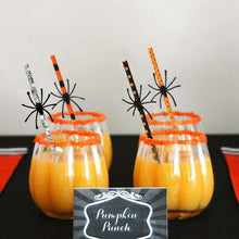Load image into Gallery viewer, Halloween Spider Straws
