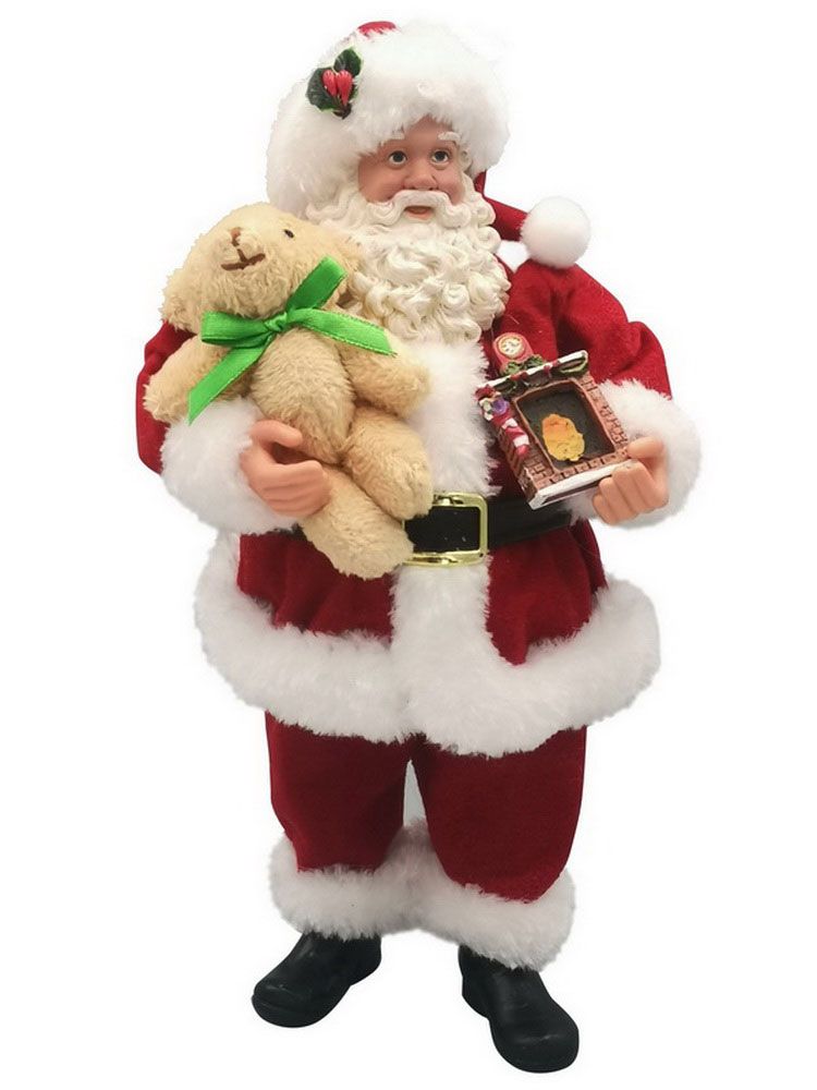 Santa with teddy
